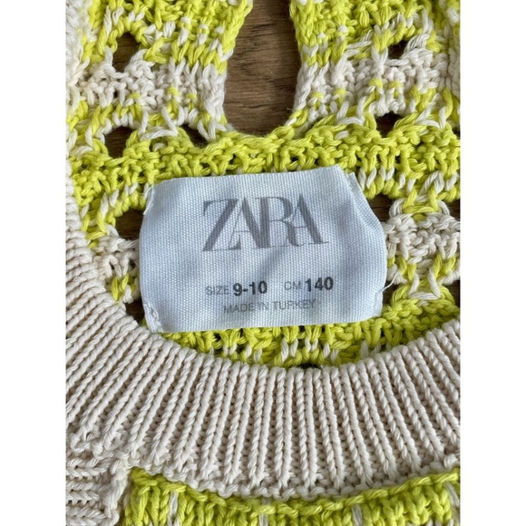 NWOT Zara Striped Knit Top (GIRLS) - Picture 3 of 3